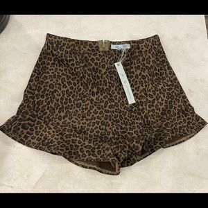 Animal Print Shorts